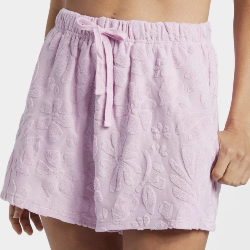 Billabong Loosen Up Terry Shorts Lilac Smoke